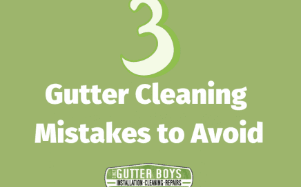 Three Gutter Cleaning Mistakes to Avoid