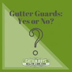 Gutter Guards: Yes or No?