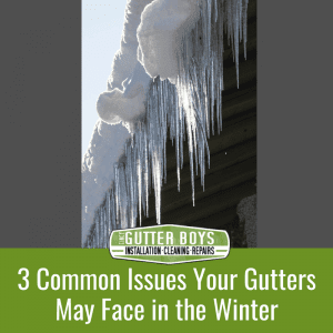3 Common Issues Your Gutters May Face