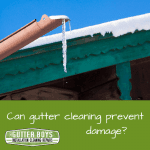 Can gutter cleaning prevent damage