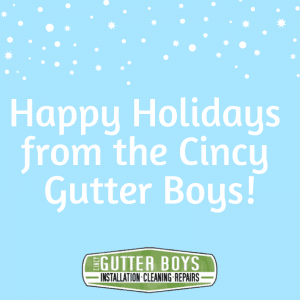 Happy Holidays from your local gutter company