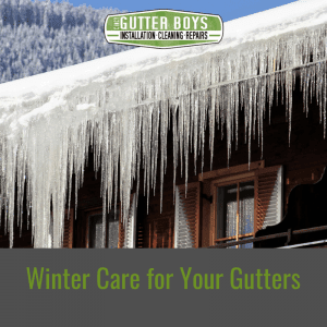 Winter Care for Your Gutters