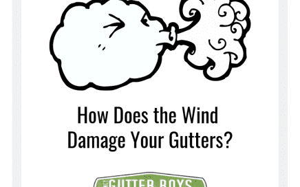 How Does the Wind Damage Your Gutters?