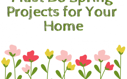 Must Do Spring Projects for Your Home