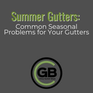 Summer Gutters: Common Seasonal Problems for your Gutters