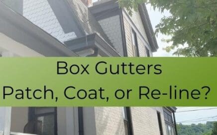 Box Gutters - Patch, Coat or Reline?