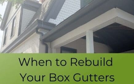 When to Rebuild Your Box Gutters