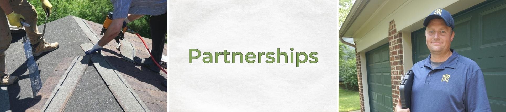 Roofing company partnerships