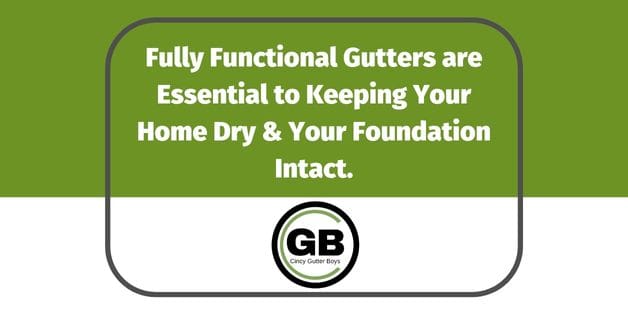 Fully Functional Gutters