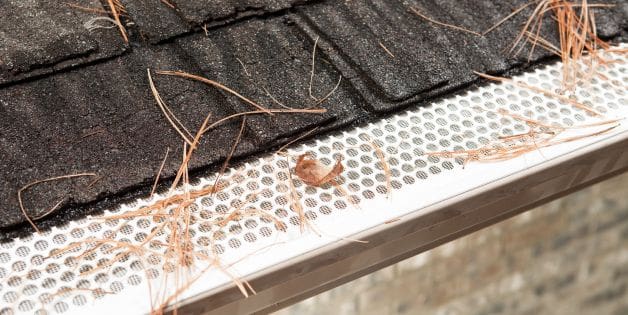 Gutter guards also improve the gutter system