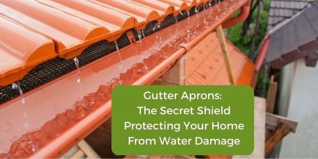 Gutter aprons: the secret shield protecting your home from water damage