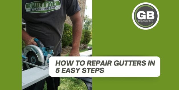 How To Repair Gutters In 5 Easy Steps