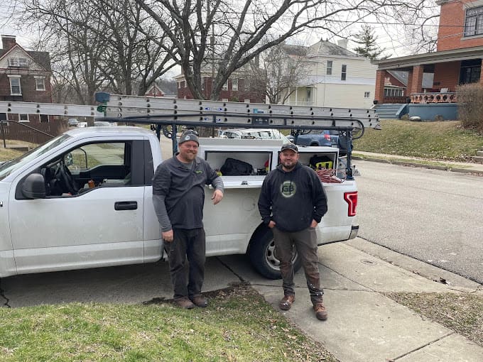 Cincy Gutter Boys at work